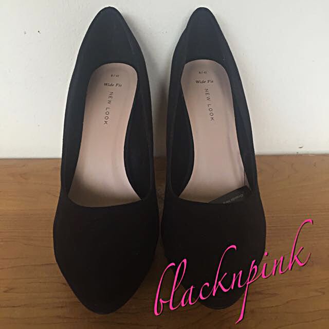 new look wide fit heels
