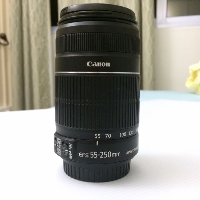Canon Ef S 55 250mm F 4 5 6 Is Ii Lens Photography On Carousell