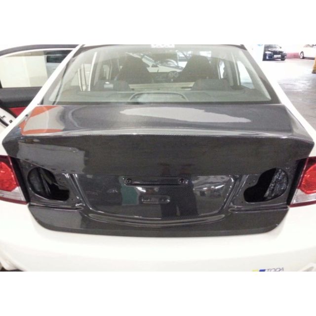Carbon fiber ducktail boot for honda civic, Aksesoris 