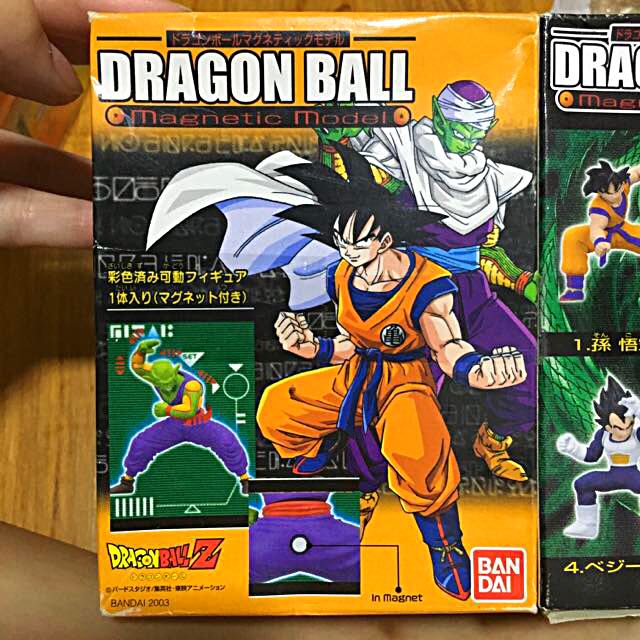 Dragonball Z Bandai 2003 Magnetic Model Complete Set Toys Games