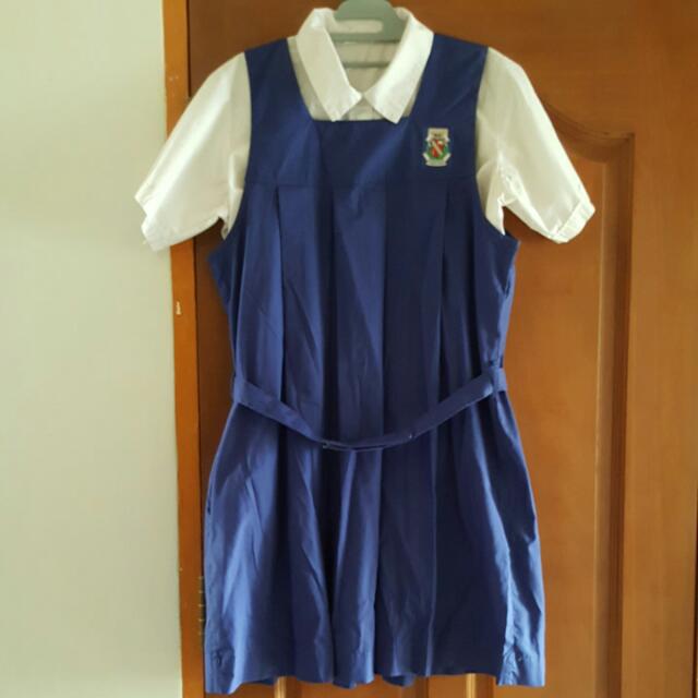 Preloved Lightly Used CHIJ Uniform, Women's Fashion, Bottoms, Other