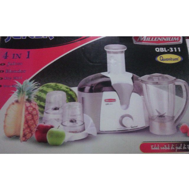 Quantum Juicer 4 In 1 Kitchen Appliances On Carousell