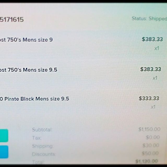 Ua best sale yeezy 750