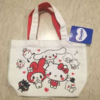 Sanrio Hello Kitty 帆布托特包