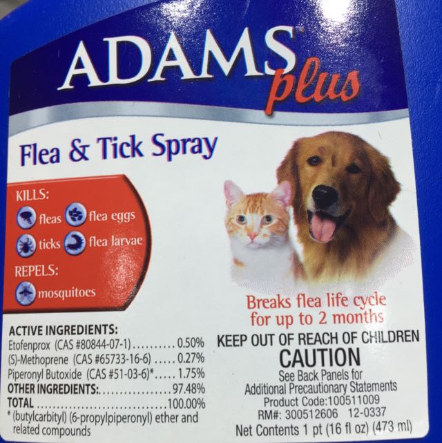 adams plus flea and tick shampoo