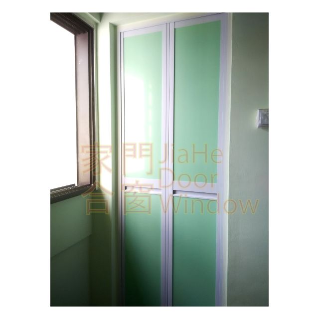 Bto And Re Flat Aluminium Sliding Bifold Toilet Door Home Photo