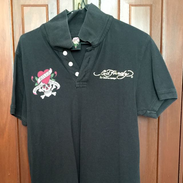 Ed hardy polo shirt clearance
