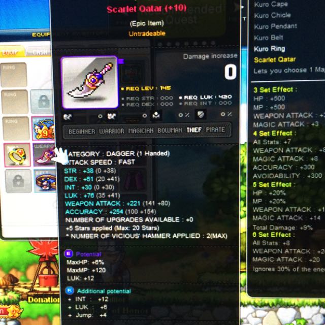 maplestory how to get scarlet ring