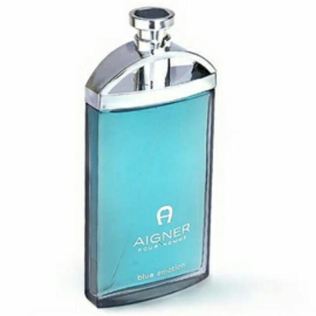 Parfum Aigner Blue Emotion 100ml Mens Fashion On Carousell