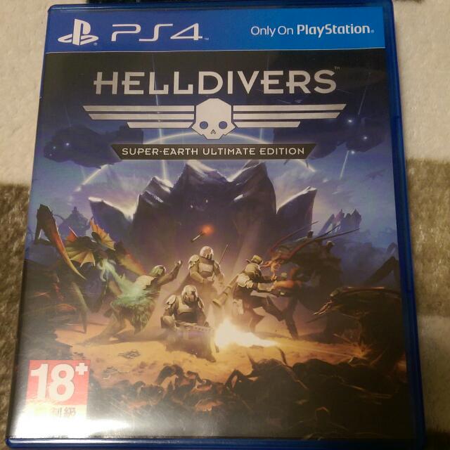 Ps4 遊戲多人射擊helldivers 絕地戰兵二手 商品價格含運費 玩具在旋轉拍賣