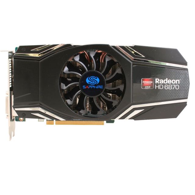 Sapphire radeon hd 6870 hotsell