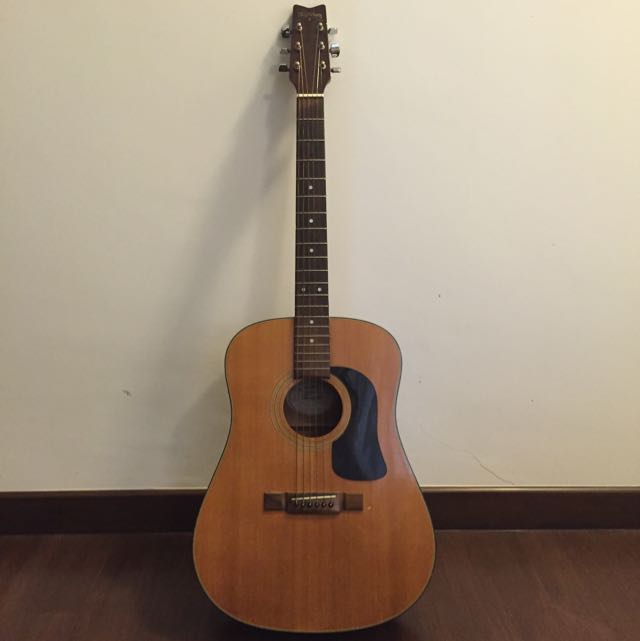 Washburn D10N Dreadnought Acoustic Guitar Hobbies Toys Music
