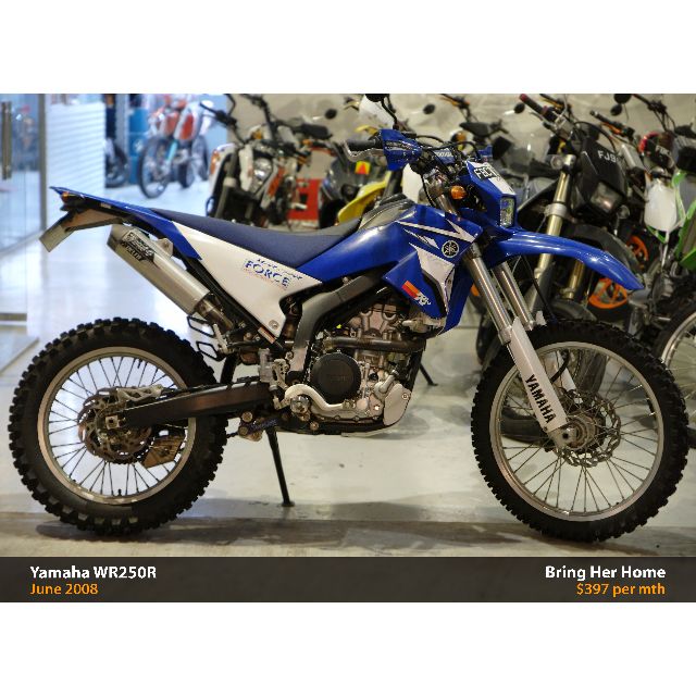 Wr250r 2008 deals