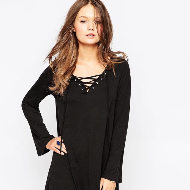 glamorous swing dress