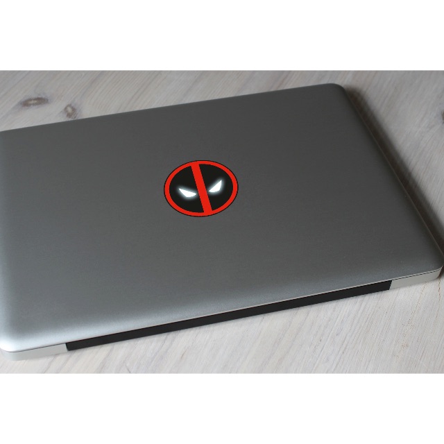 Decal Sticker Laptop Macbook Logo Deadpool Electronics On Carousell