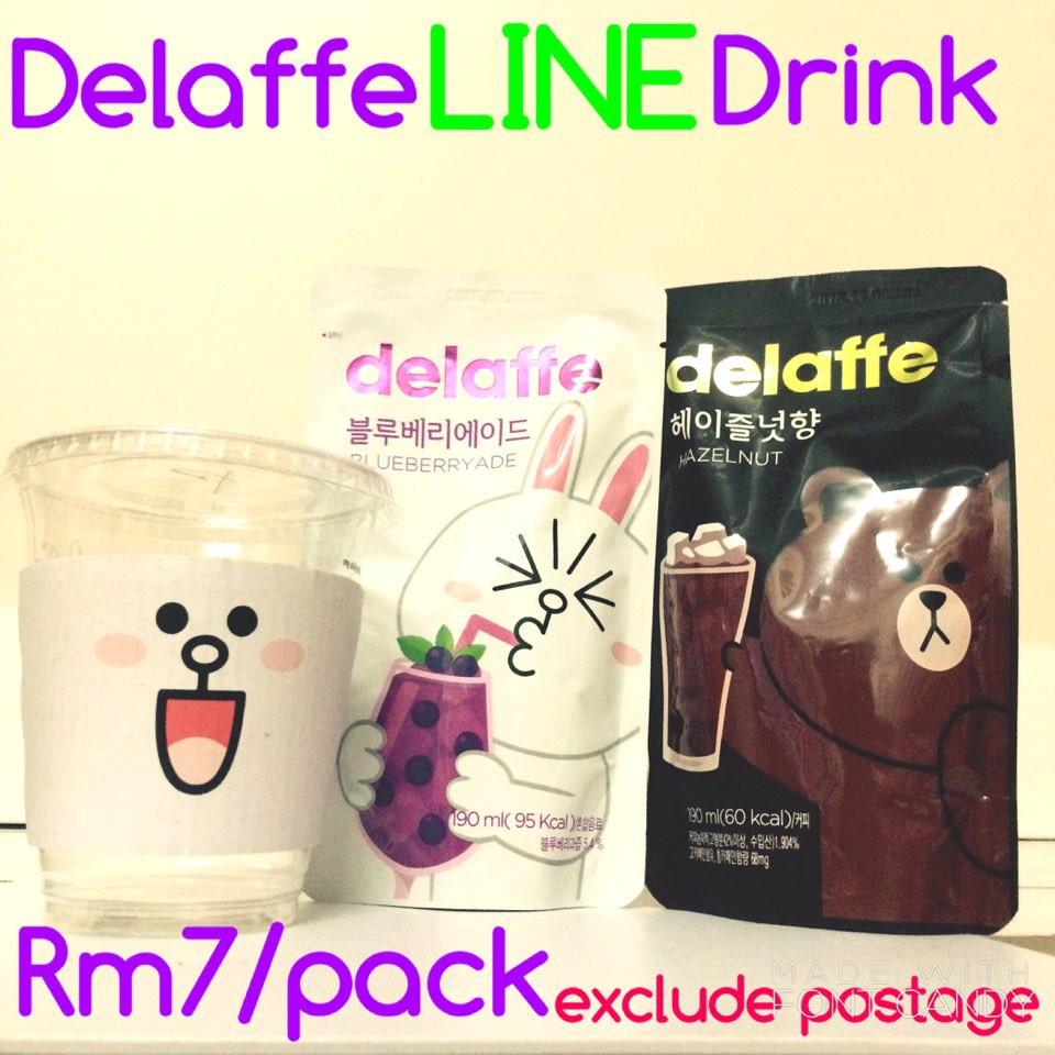 DELAFFE LINE DRINK, Everything Else on Carousell