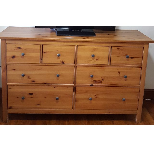Ikea Hemnes Chest 8 Drawers Cabinet Wardrobe Furniture On