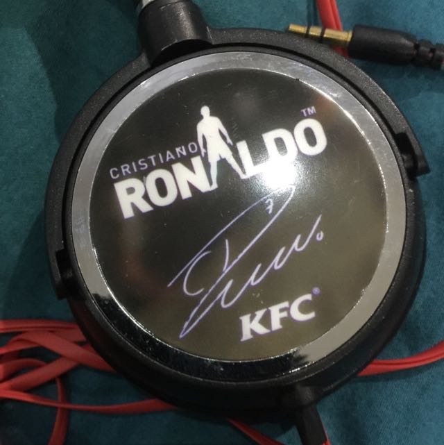 Limited Edition Cristiano Ronaldo Headphones, Audio, Headphones & Headsets on Carousell