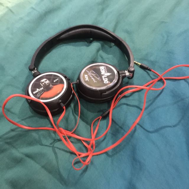 Limited Edition Cristiano Ronaldo Headphones, Audio, Headphones & Headsets on Carousell