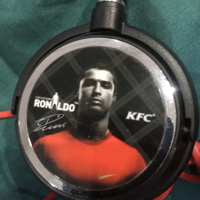 Limited Edition Cristiano Ronaldo Headphones, Audio, Headphones & Headsets on Carousell