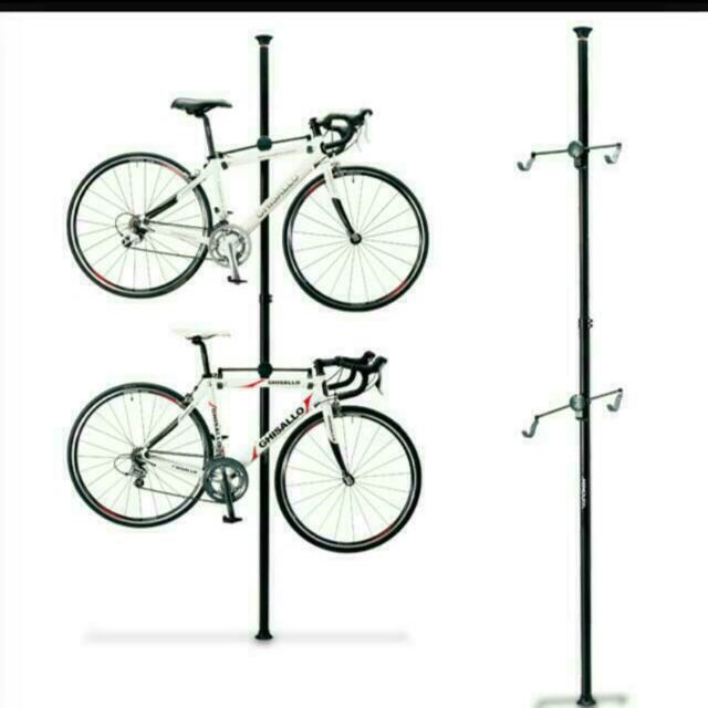 Minoura Tower Bike Rack For 2 Bicycles Sports Equipment Bicycles