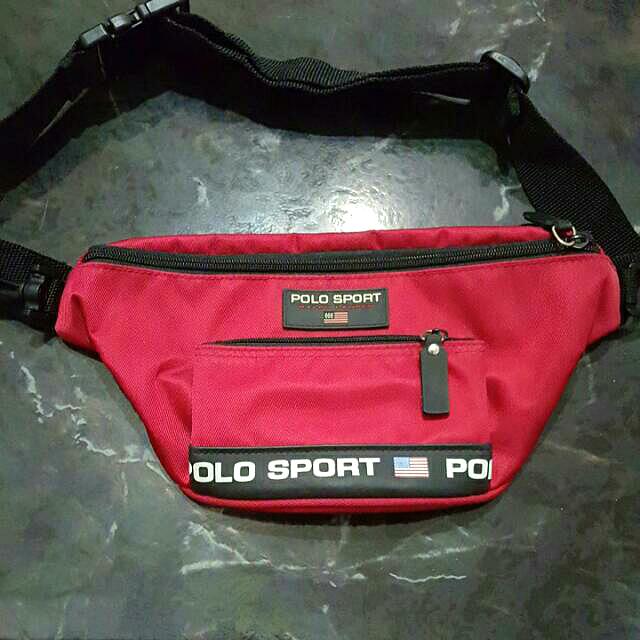 Polo Sport Fanny Pack Waist Pouch Men s Fashion Bags Belt bags Clutches and Pouches on Carousell