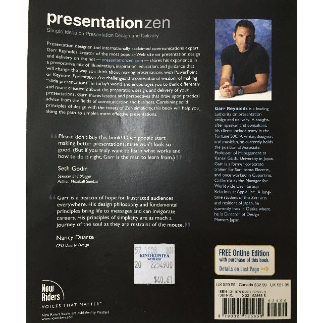 Presentation Zen Simple Ideas On Presentation Design And Delivery Books Stationery On Carousell