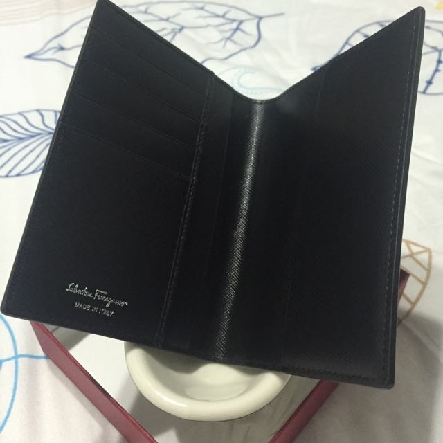 SALVATORE FERRAGAMO GAINCINI PASSPORT HOLDER Luxury on Carousell
