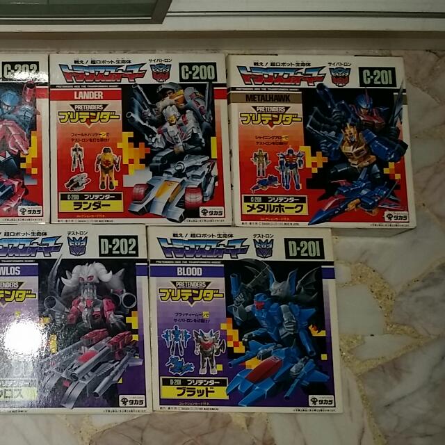 Transformers Masterforce Pretenders