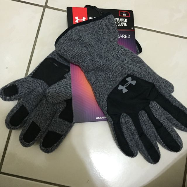 ua coldgear infrared survivor fleece gloves