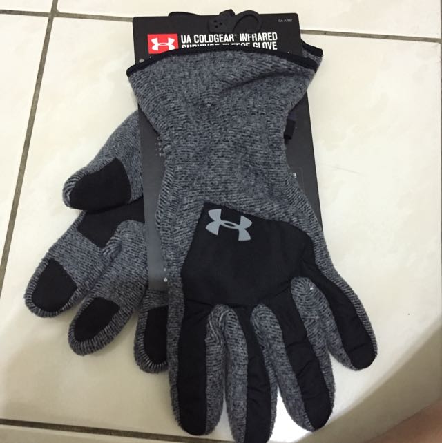 ua coldgear infrared survivor fleece gloves