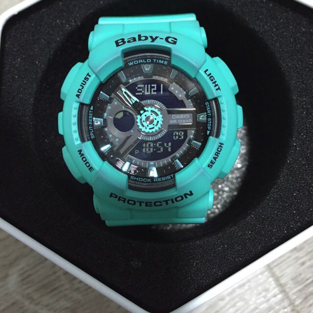 Baby G BA 111 3ADR Tiffany Blue Babies Kids Babies Kids