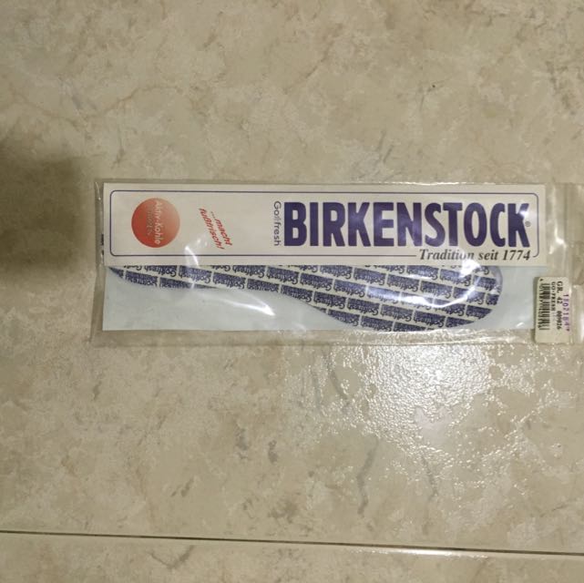 Birkenstock Insole Brand New, Men's Fashion, Footwear, Flipflops and