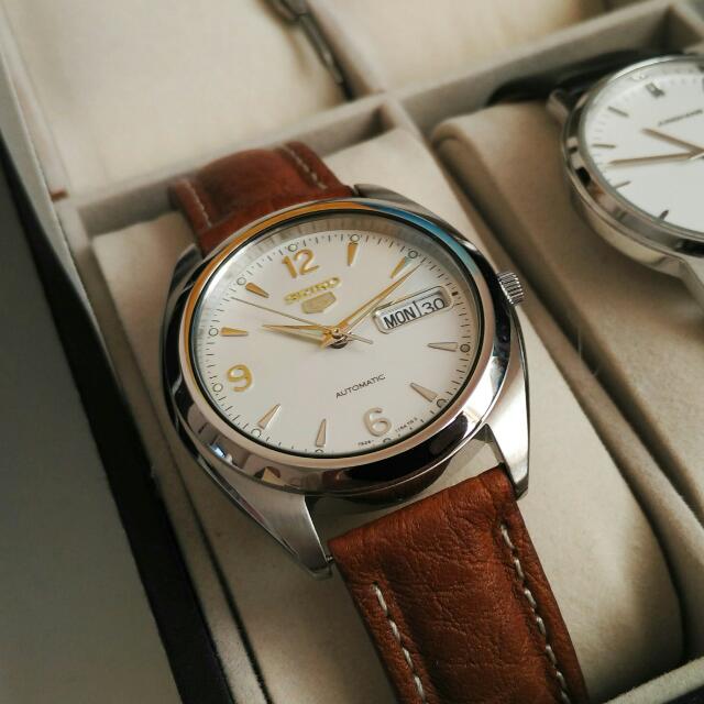 Brand New Seiko 5 Automatic Dress Watch - The Manhattan Dean., Women's  Fashion, Watches & Accessories, Watches on Carousell
