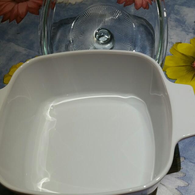 Corningware Stovetop Ceramic Microwaveable Casserole, TV & Home