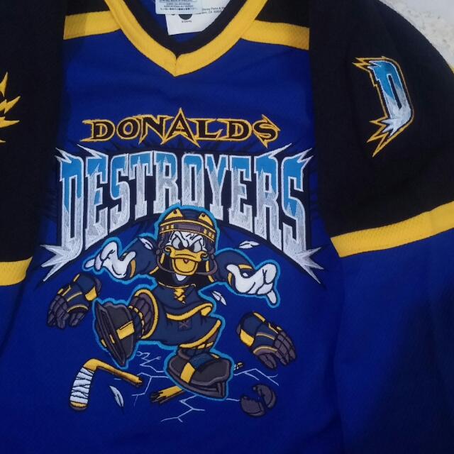 donald duck hockey jersey