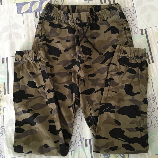 Camo joggers h&m clearance