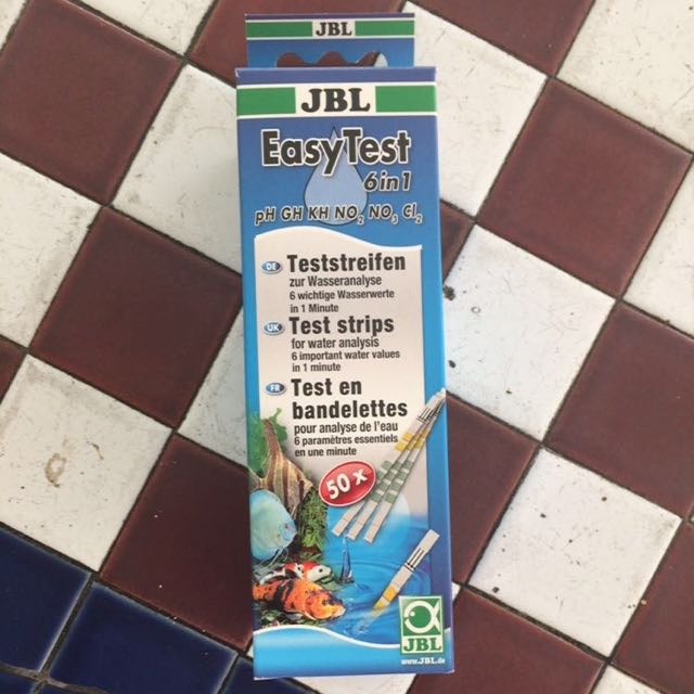 JBL Fresh Water Test Kit 6 In 1 With Reading Chart, Pet Supplies, Homes