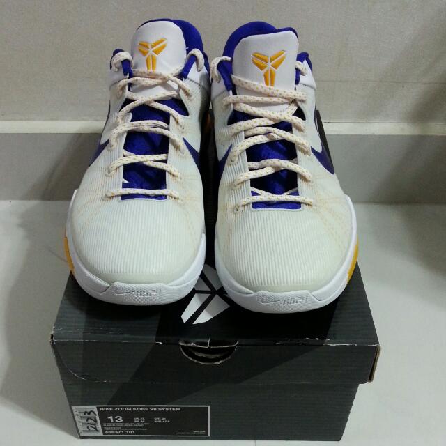 kobe 7 lakers home