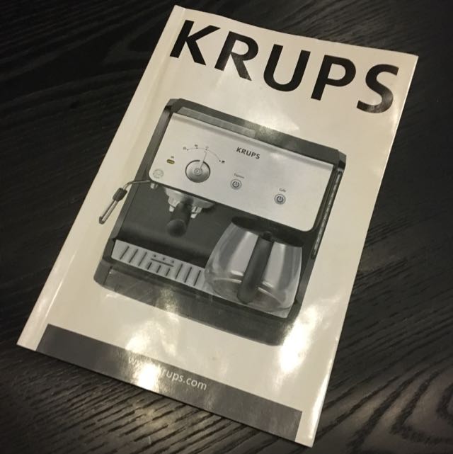 KRUPS XP2000 Combination Unit with 10 Cup Coffee Maker & 15bar Pump