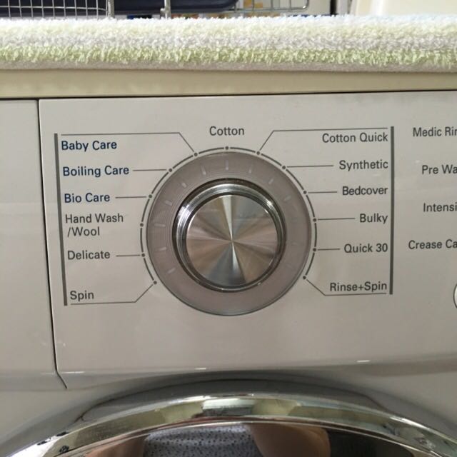 LG 7kg Direct Drive Washing Machine WD12390TDP, TV & Home Appliances