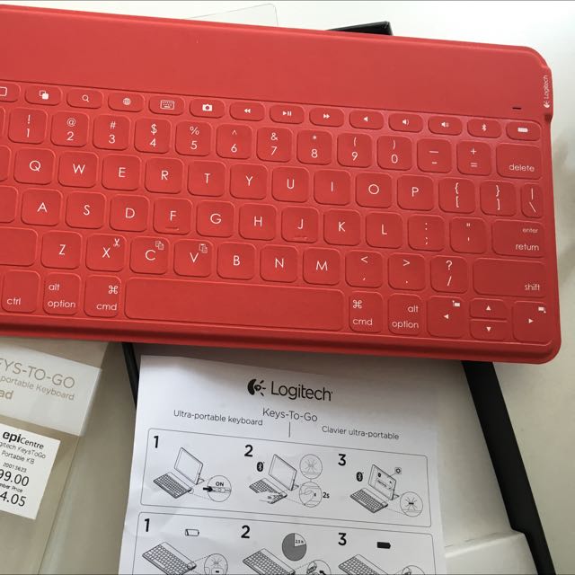 Logitech iPad Portable Keyboard Bluetooth, Computers & Tech, Parts