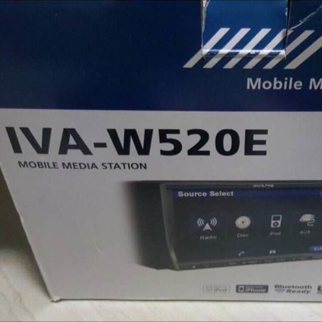 Original Alpine 520E DVD Player, Car Accessories on Carousell