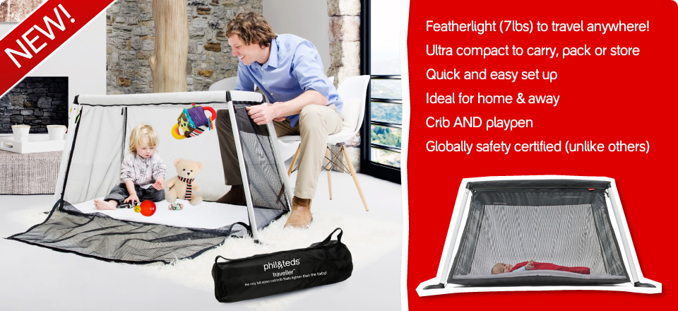 Phil Ted Portable Traveller Baby Cot On Carousell