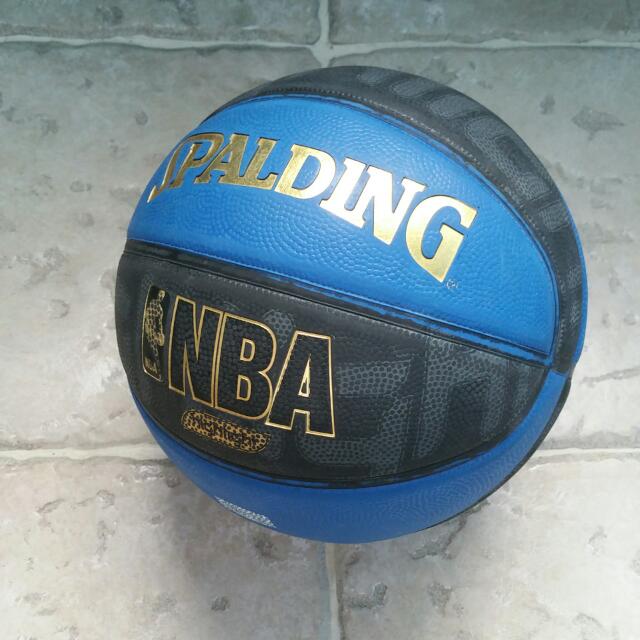 Bola basquete nba highlight blue spalding