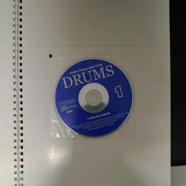 Yamaha Drum Book 1 And Drum Sticks, Hobbies & Toys, Music & Media