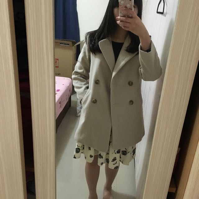 全新日本majestic Legon 外套大衣保暖 她的時尚在旋轉拍賣