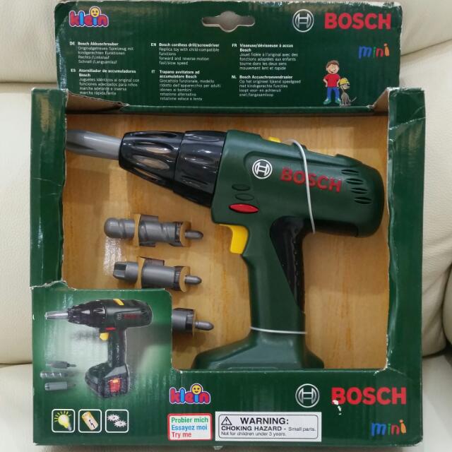 bosch cordless screwdriver drill toy