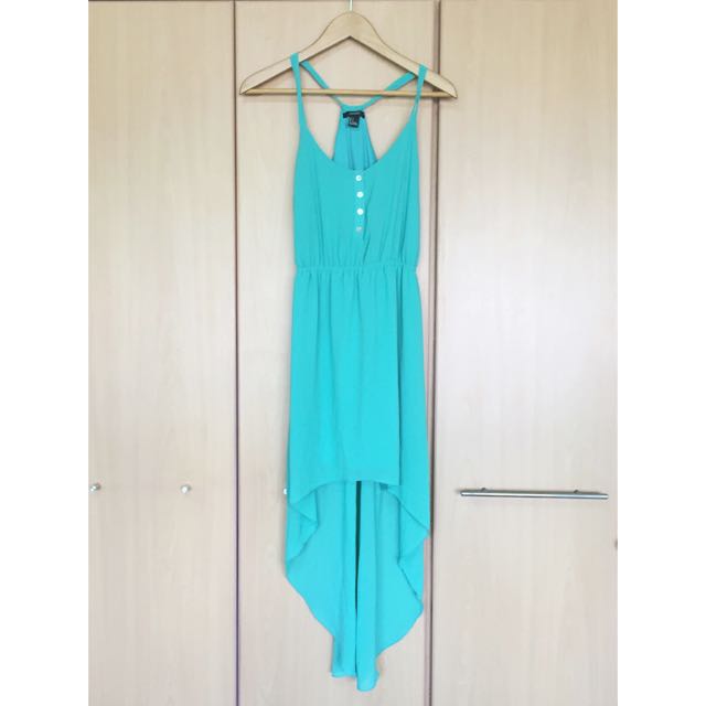 Forever 21 shop turquoise dress