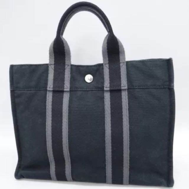 Hermes Small Canvas Tote Bag, Luxury on 
